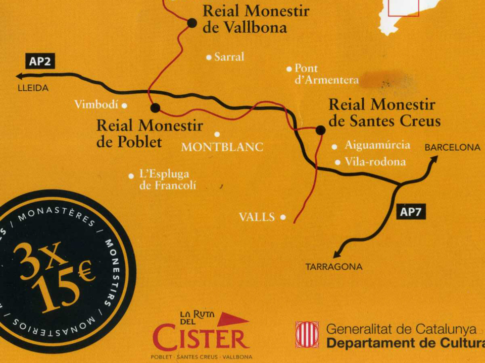 1 Mapa ruta del Cister